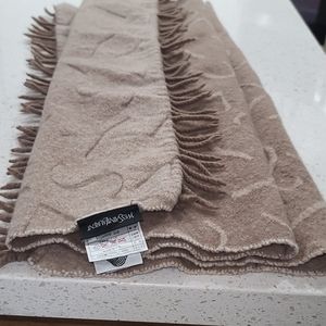 YSL wool scarf